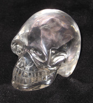 Clear Quartz, Brazilian Crystal Skull, Anton